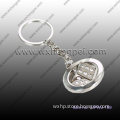 Zinc Alloy Ring Keychain